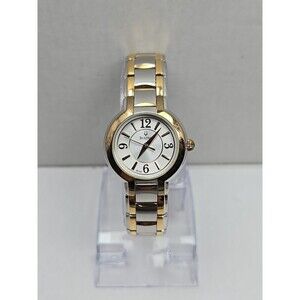 Bulova 98L158 Womens Two Tone Stainless Steel Quartz Watch New Battery